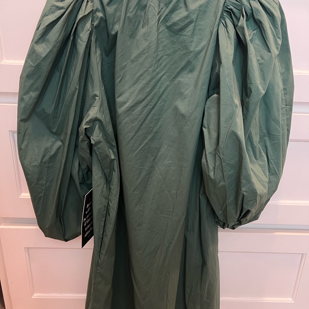 Pomander Place Forest Green Blouse - Picture 3 of 3